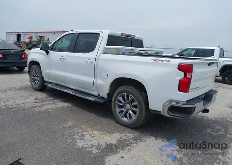 2021 Chevrolet Silverado 1500 4Wd Short Bed Lt z USA, uszkodzony, nr VIN 1GCUYDED2MZ191547